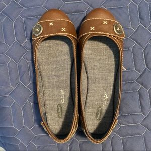 Dr Scholl’s Brown Ballet Flats size 8